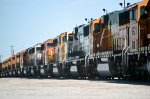 SD 70MACs by the dozen await their fate